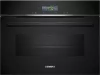 SIEMENS Backofen mit Mikrowelle iQ700 "CM724G1B1" mit Hydrolyse Intuitive Bedienung