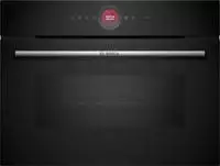 BOSCH Einbau-Mikrowelle "CMG7241B1" Grill Hei&szlig;luft Ober-/Unterhitze 3600 W