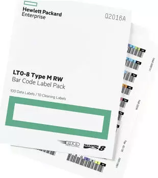HP LTO-8 Ultrium RW Strichcodeetiketten (Q2015A)
