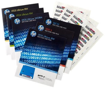 HP LTO-7 Ultrium RW Bar Code Label Pack