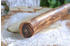 Olivenholz-erleben Teigroller DESIGN Holz, (1-tlg), 30 cm, jedes Teil ein Unikat