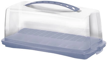 Rotho Cakebutler Fresh, Kuchentransportbox, Blau Rotho Cakebutler Fresh, Kuchentransportbox, Blau