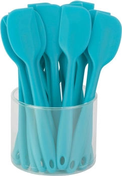 Metaltex Silikon Teigschaber 21cm aquamarine 242522009, Backutensilien, Blau