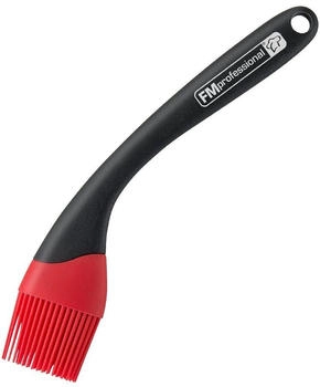 FMprofessional Silikonpinsel BBQ, Schwarz/Rot) FMprofessional Silikonpinsel BBQ, Schwarz/Rot)
