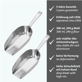 Westmark K&uuml;chenschaufel 2 Haushaltsschaufeln &raquo;Hygia&laquo;, 300 ml