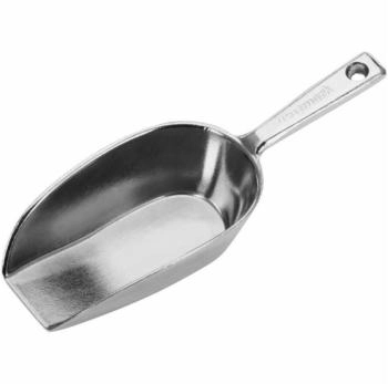 Westmark Back-/Abwiege-/Abfüllschaufel, Füllvolumen: 410 ml (ca. 335 g Mehl), Aluminium, Hygia, Silber, 91612291