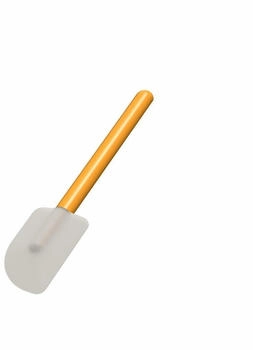 Rosti Mepal Classic Teigschaber 25,7 x 6,5 cm L Curry