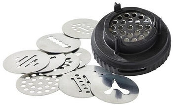 De Buyer Special shortbread set for piston tube stainless steel