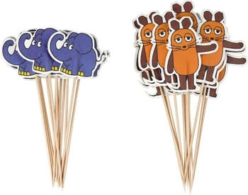 Dr. Oetker Party-Picker "DieMaus und Elefant", 24 Stk
