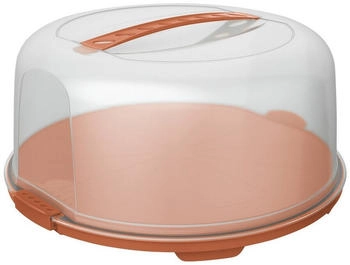 Rotho Tortenglocke hoch Fresh Ø 36 x 17 cm koralle Tortenbox