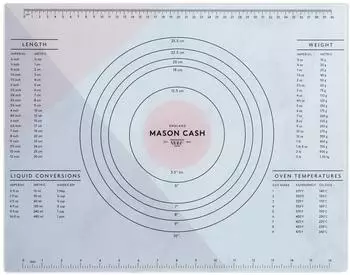 Mason Cash Teig- und Backplatte aus Glas, 45 x 35 cm