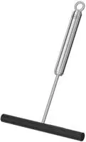 R&Ouml;SLE Cr&ecirc;pes Verteiler Silikon Rundgriff-Serie; 18x12x1.3 cm (LxBxH); schwarz