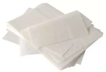 Papstar 2000 x Sahneabdeckpapier 22 x 16 cm weiss mit Palmwachsbeschichtung