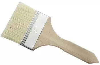 Schneider Pinsel 70% Kunstborsten, 30% Naturschweineborsten mit Holzstiel 22x5x0.5 cm (LxBxH); weiß