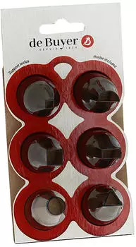 De Buyer Geometric Tüllset 6er-Pack