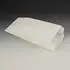 Papstar 1000 x Papierfaltenbeutel, Cellulose, 35 x 13 cm x 7 cm weiss, Füllinhalt 2 kg, gefädelt