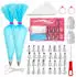 Intirilife Spritztüllen-Set 52-teilig mit Aufbewahrungsbox, Edelstahl/Silikon (IL-101097)