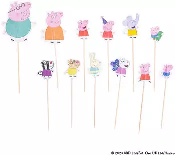 Dr. Oetker Party-Picker Peppa, Freunde & Familie, 24 Stk