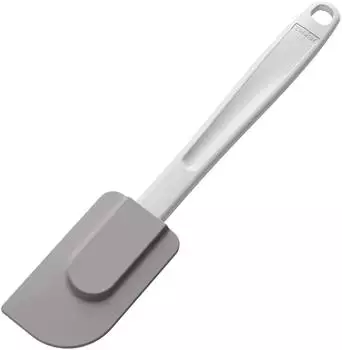 Zenker Teigschaber Pure Elegance, hellgrau, Silikon