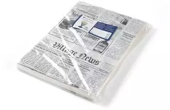 Hendi Einschlagpapier fettdicht Zeitungsdruck 250x350mm 500 Stk. (678107)
