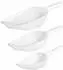 Westmark Halvar Backschaufel-Set 3-teilig 450/800/1400ml, Kunststoff, weiß (909922E6)