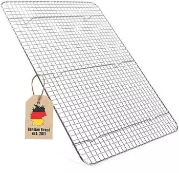 Intirilife Abk&uuml;hlgitter/Backrost aus Edelstahl 42x29,5cm (IL-100679)