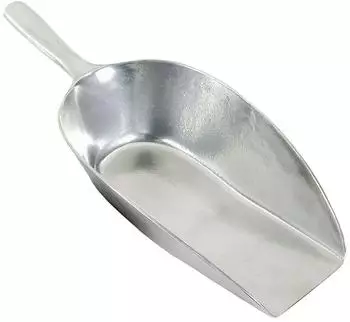 Wilesco Abwiegeschaufel Aluminium 1600g, 400mm (103343)