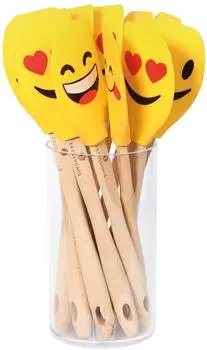 Zassenhaus Teigschaber Smiley Buche 30,5cm