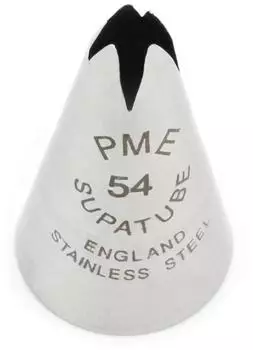 Pme Arts & Craft Supatube Nr. 54 Blatt/gestochenes Blütenblatt, nahtloser Edelstahl (ST54)