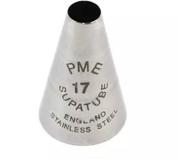 Pme Arts & Craft Supatube Nr. 17 nahtlose Edelstahl-Spritztülle (ST17)