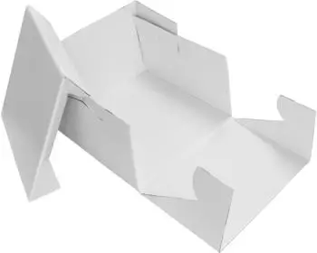 Pme Arts & Craft Quadratische Tortenbox 15x15x15cm, weiß (CBO800)