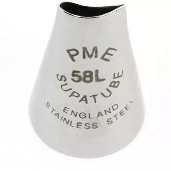 Pme Arts & Craft Supatube Großes Blütenblatt, Edelstahl, für Linkshänder (ST58L)