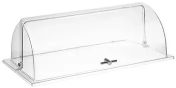 APS GN 1/1 Abdeckhaube, Polycarbonat, transparent, 53x32,5x9,5cm (11042)