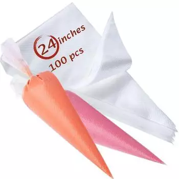 LuxusKollektion Einweg-Spritzbeutel XXL 24 Zoll (59,5cm), 100 Stück
