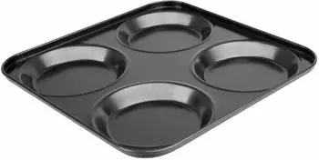 Vogue Yorkshire-Pudding-Form, antihaftbeschichteter Stahl, 4 Mulden (GD012)