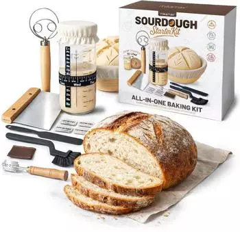 Mikamax Sauerteig Starter Set, 10-teilig (05214)