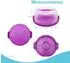 Intirilife Kuchentransportbox rund, lila, Kunststoff, 29,8x28,8x13,2cm (IL-101082)