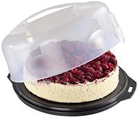 Xavax Kuchentransportbox "Kuchentransportbox, Kuchenbox mit Haube, Partybutler -
