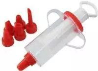 Garnierspritze 15 Cm Backspritze Tortenspritze 6 T&uuml;llen - Fackelmann