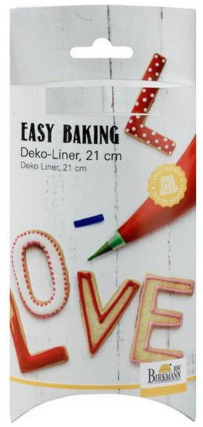 Birkmann Spritzbeutel Easy Baking Deko Liner 21 cm