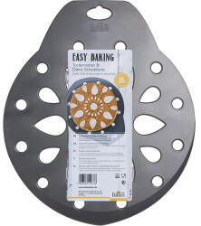 Birkmann Easy Baking Tortenretter & Deko-Schablone, Torten Retter, Kuchenschablone, Backzubehör, Kunststoff, 28 cm, 429338