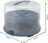Rotho Tortenglocke XL mit Trays Fresh 34.5x26 cm blau