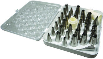 De Buyer Boxes of 35 stainless steel sockets + adapters