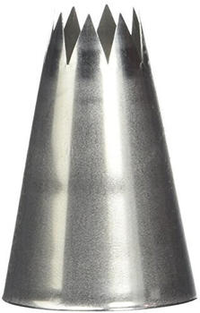 De Buyer Fluted stainless steel pastry case F8 - 8 teeth