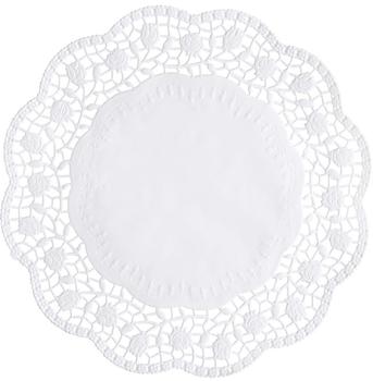 Papstar Tortenspitzen rund Ø 20 cm weiß (Karton)