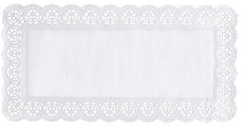 Papstar Spitzenpapiere eckig 40 x 20 cm weiß (Karton)