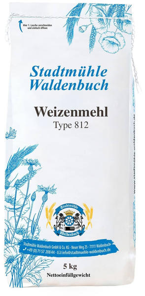 Stadtmühle Waldenbuch Weizenmehl Type 812 (5kg)