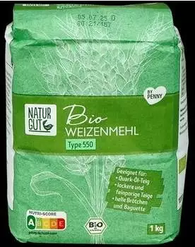 Naturgut Bio Weizenmehl Type 550