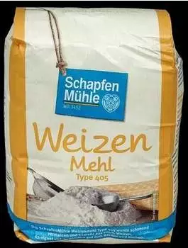 Schapfen Mühle Weizenmehl Type 405