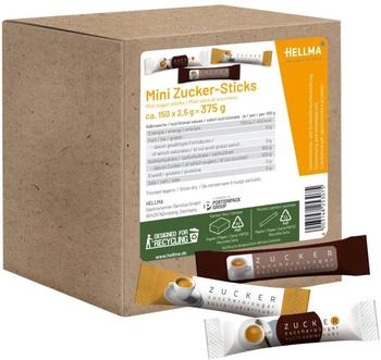 Hellma Mini-Zuckersticks (150 x 2,5 g)